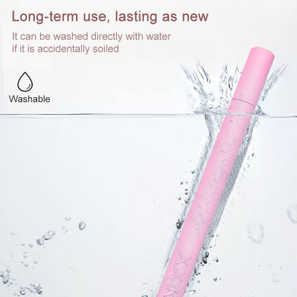 LOVE MEI For Apple Pencil 1 Middle Finger Shape Stylus Pen Silicone Protective Case Cover (Pink) - Pencil Accessories by LOVE MEI | Online Shopping UK | buy2fix