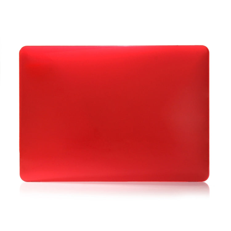 ENKAY Hat-Prince 2 in 1 Crystal Hard Shell Plastic Protective Case + US Version Ultra-thin TPU Keyboard Protector Cover for 2016 New MacBook Pro 13.3 inch without Touchbar (A1708)(Red) - MacBook Pro Cases by ENKAY | Online Shopping UK | buy2fix