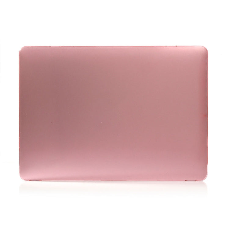 ENKAY Hat-Prince 2 in 1 Crystal Hard Shell Plastic Protective Case + Europe Version Ultra-thin TPU Keyboard Protector Cover for 2016 MacBook Pro 13.3 Inch without Touch Bar (A1708) (Pink) - MacBook Pro Cases by ENKAY | Online Shopping UK | buy2fix