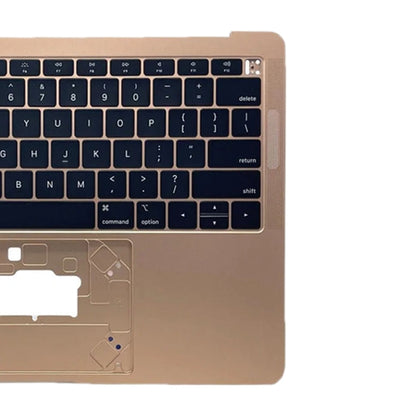 For Macbook Air 13 2020 M1 A2337 EMC3598 C-side Cover + US Edition Key Board (Gold) - Bottom Cover by buy2fix | Online Shopping UK | buy2fix