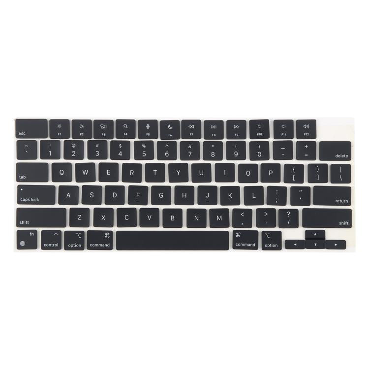 For Macbook Air 13.3 / 15.3 M2 A2681 A2941 US English Version Keycaps (Midnight) - Keyboard by buy2fix | Online Shopping UK | buy2fix