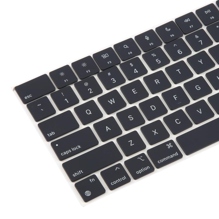 For Macbook Air 13.3 / 15.3 M2 A2681 A2941 US English Version Keycaps (Midnight) - Keyboard by buy2fix | Online Shopping UK | buy2fix