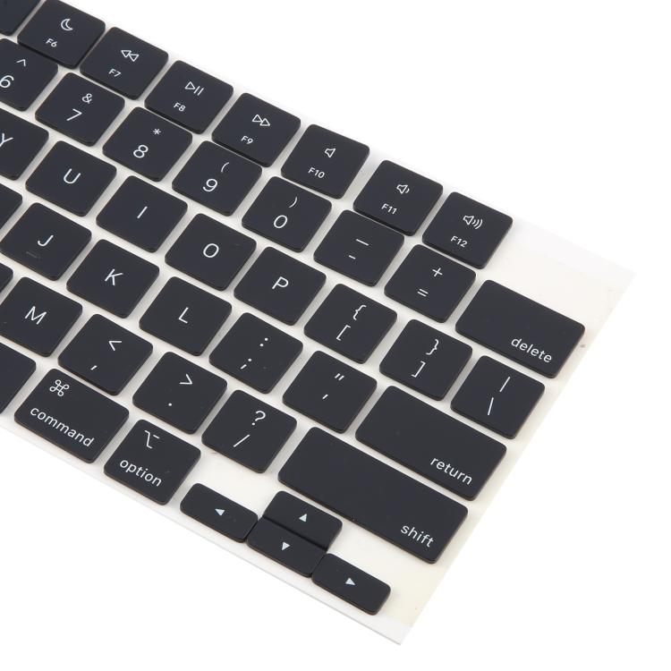 For Macbook Air 13.3 / 15.3 M2 A2681 A2941 US English Version Keycaps (Midnight) - Keyboard by buy2fix | Online Shopping UK | buy2fix