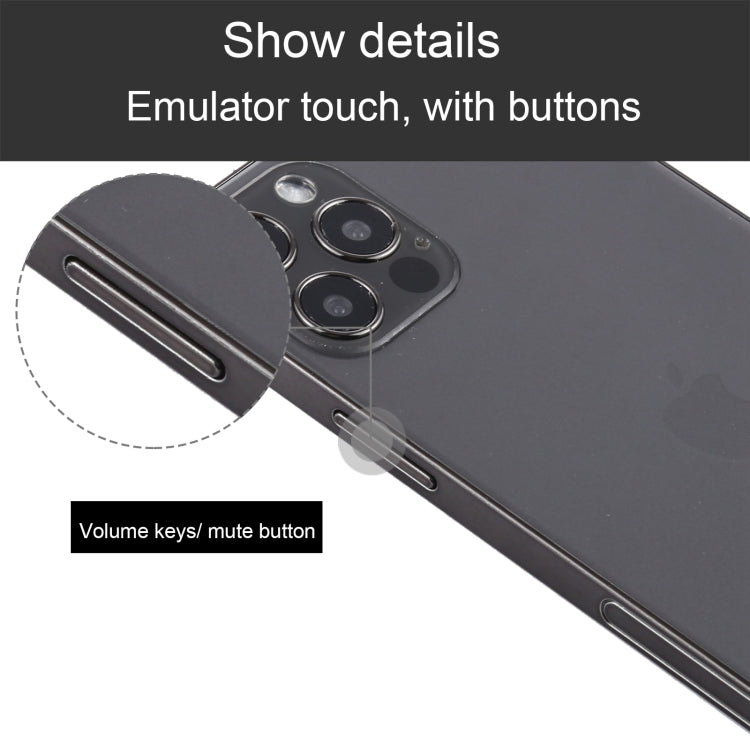 For iPhone 12 Pro Max Color Screen Non-Working Fake Dummy Display Model (Grey) - For iPhone & iPad by buy2fix | Online Shopping UK | buy2fix