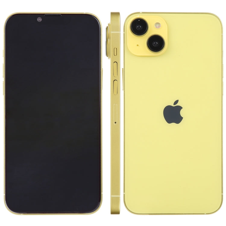 For iPhone 14 Plus Black Screen Non-Working Fake Dummy Display Model (Yellow) - For iPhone & iPad by buy2fix | Online Shopping UK | buy2fix