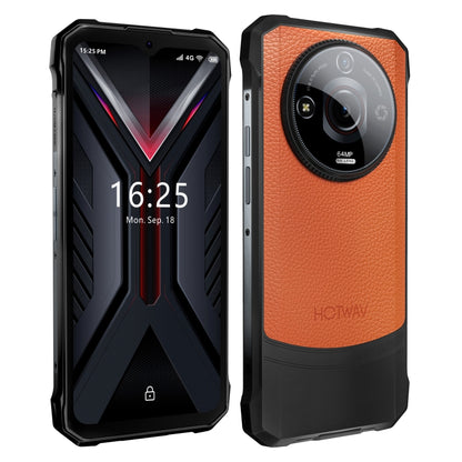 [HK Warehouse] HOTWAV T7 Pro Rugged Phone, 6GB+256GB, 6280mAh, 6.6 inch Android 13 MT8788 Octa Core, Network: 4G, OTG (Orange) - Other by HOTWAV | Online Shopping UK | buy2fix