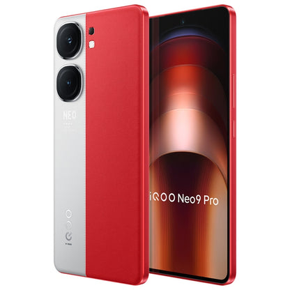 vivo iQOO Neo9 Pro, Dual Back Cameras, 12GB+512GB, Face ID / Fingerprint Identification, 6.78 inch Android 14 OriginOS 4 Dimensity 9300 Octa Core, OTG, NFC, Network: 5G, Support Google Play (Red) - vivo by vivo | Online Shopping UK | buy2fix