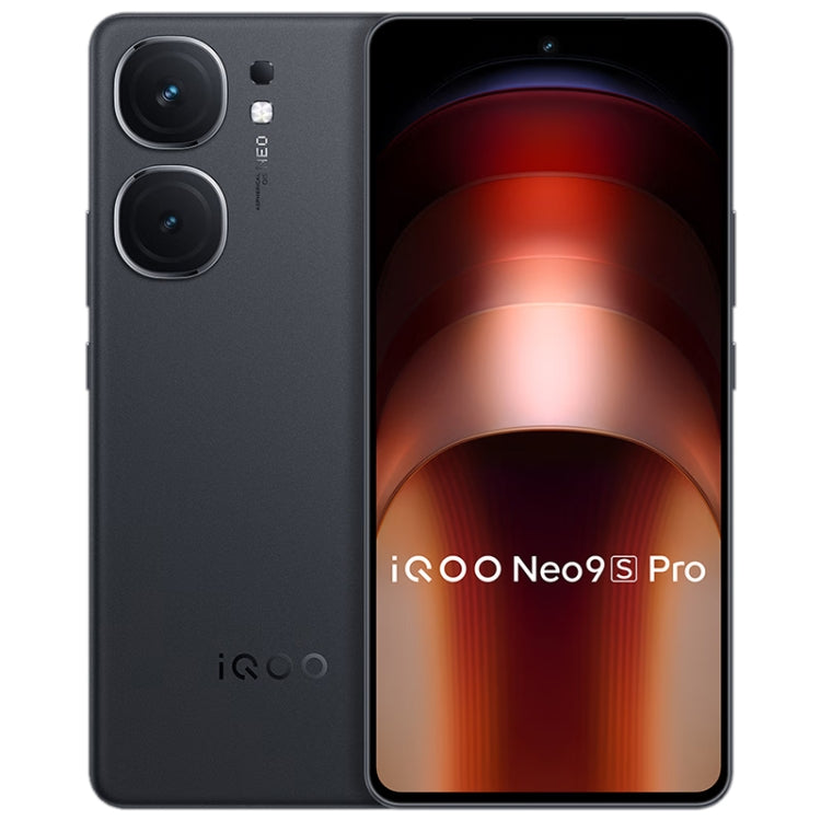 vivo iQOO Neo9S Pro, Dual Back Cameras, 16GB+1TB, Face ID / Fingerprint Identification, 6.78 inch Android 14 OriginOS 4 Dimensity 9300+ Octa Core, OTG, NFC, Network: 5G, Support Google Play (Black) - vivo by vivo | Online Shopping UK | buy2fix