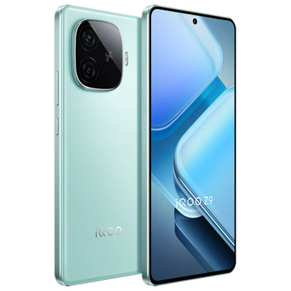 vivo iQOO Z9, Dual Back Cameras, 8GB+256GB, Face ID Screen Fingerprint Identification, 6.78 inch Android 14.0 OriginOS 4 Snapdragon 7 Gen 3 Octa Core 2.63GHz, OTG, NFC, Network: 5G, Support Google Play (Mint Green) - vivo by vivo | Online Shopping UK | buy2fix