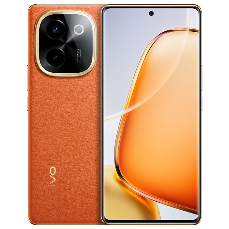 vivo Y200, Dual Back Cameras, 8GB+256GB, Face ID Screen Fingerprint Identification, 6.78 inch Android 14.0 OriginOS 4 Snapdragon 6 Gen 1 Octa Core 2.2GHz, OTG, Network: 5G, Support Google Play (Orange) - vivo by vivo | Online Shopping UK | buy2fix