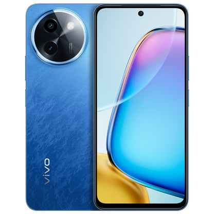 vivo Y200i, Dual Back Cameras, 8GB+256GB, Face ID Screen Fingerprint Identification, 6.72 inch Android 14.0 OriginOS 4 Snapdragon 4 Gen 2 Octa Core 2.2GHz, OTG, Network: 5G, Support Google Play (Blue) - vivo by vivo | Online Shopping UK | buy2fix