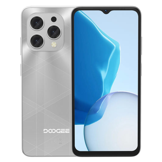 [HK Warehouse] DOOGEE N55 Plus, 8GB+128GB, 6.56 inch Android 14 Spreadtrum T606 Octa Core, Network: 4G, OTG (Silver) - DOOGEE by DOOGEE | Online Shopping UK | buy2fix