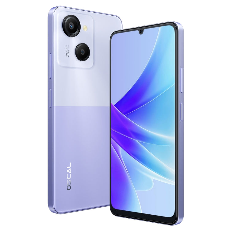 [HK Warehouse] Blackview Oscal MODERN 8, 8GB+256GB, Fingerprint Identification, 6.75 inch Android 13 Unisoc T616 Octa Core up to 2.2GHz, Network: 4G, OTG (Purple) - Blackview by Blackview | Online Shopping UK | buy2fix