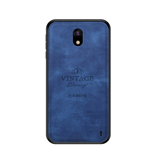 PINWUYO Shockproof Waterproof Full Coverage PC + TPU + Skin Protective Case for Nokia 1 Plus (Blue) - Nokia Cases by PINWUYO | Online Shopping UK | buy2fix