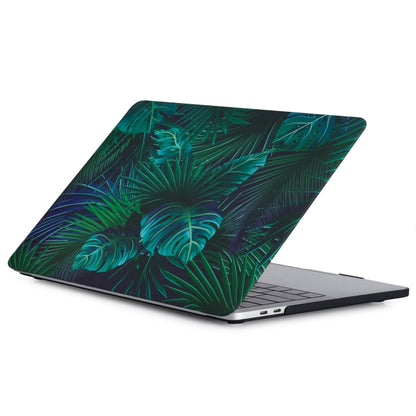 Palm Leaves Pattern PC Hard Shell Case for Macbook Pro 13.3 inch with Touch Bar - MacBook Pro Cases by buy2fix | Online Shopping UK | buy2fix