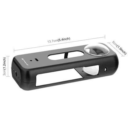 For Insta360 X4 PULUZ Metal Protective Cage Rig Housing Frame with Lens Protector (Black) - Mount & Holder by PULUZ | Online Shopping UK | buy2fix