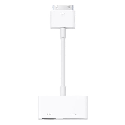 Digital AV HDMI Adapter to HDTV For New iPad (iPad 3) / iPad 2 / iPad / iPhone 4 & 4S / iPod Touch 4(White) - Converter & Adapter by buy2fix | Online Shopping UK | buy2fix