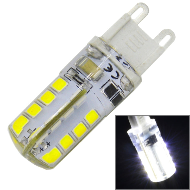 G9 3.5W 240LM  Silicone Corn Light Bulb, 32 LED SMD 2835,AC 220V - LED Blubs & Tubes by buy2fix | Online Shopping UK | buy2fix