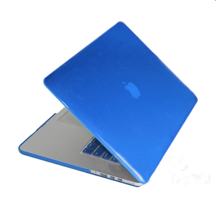 Hard Crystal Protective Case for Macbook Pro Retina 15.4 inch(Blue) - MacBook Pro Cases by buy2fix | Online Shopping UK | buy2fix