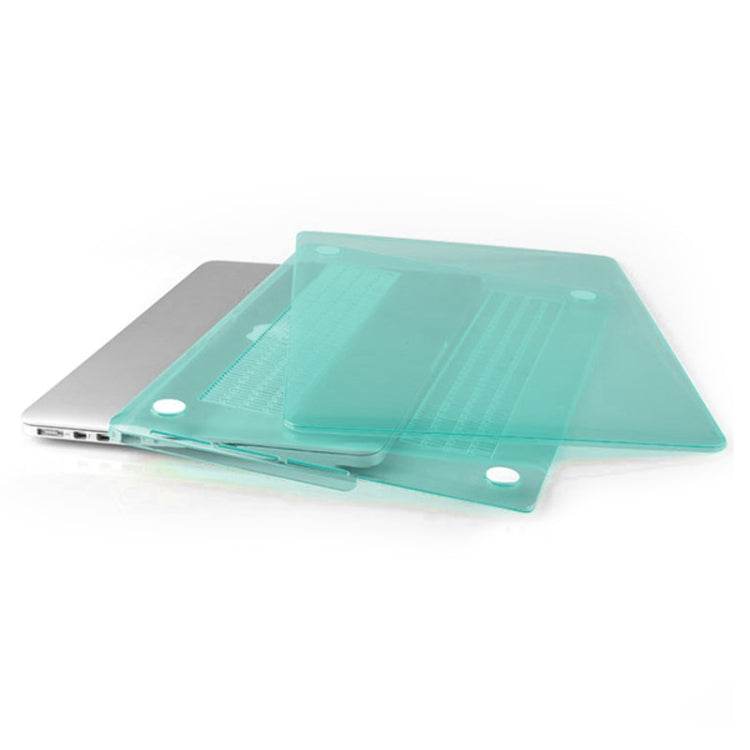 Hard Crystal Protective Case for Macbook Pro Retina 15.4 inch(Green) - MacBook Pro Cases by buy2fix | Online Shopping UK | buy2fix