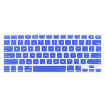 ENKAY for MacBook Air 13.3 inch (US Version) / A1369 / A1466 4 in 1 Crystal Hard Shell Plastic Protective Case with Screen Protector & Keyboard Guard & Anti-dust Plugs(Dark Blue) - MacBook Air Cases by ENKAY | Online Shopping UK | buy2fix