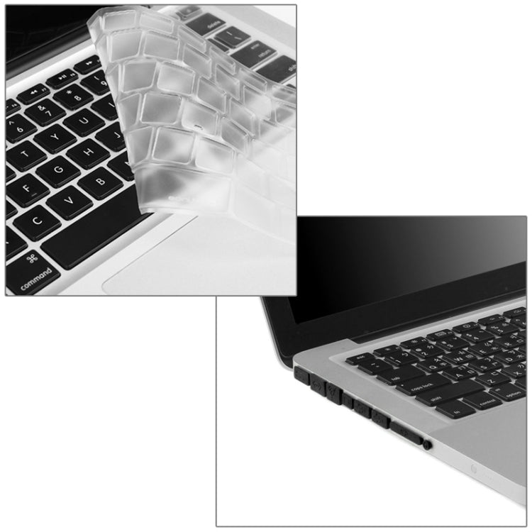 ENKAY for Macbook Pro 13.3 inch (US Version) / A1278 Hat-Prince 3 in 1 Crystal Hard Shell Plastic Protective Case with Keyboard Guard & Port Dust Plug(Red) - MacBook Pro Cases by ENKAY | Online Shopping UK | buy2fix