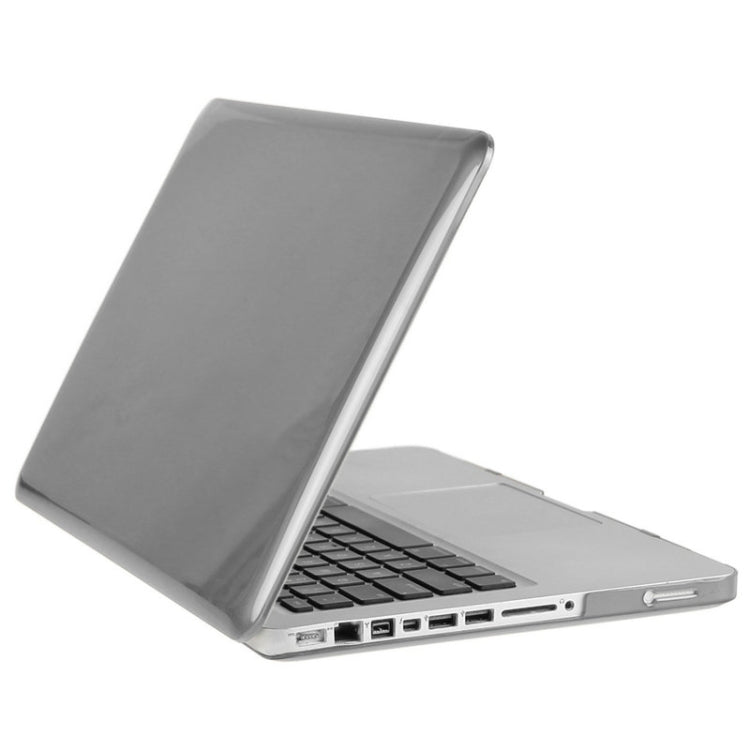 ENKAY for Macbook Pro 15.4 inch (US Version) / A1286 Hat-Prince 3 in 1 Crystal Hard Shell Plastic Protective Case with Keyboard Guard & Port Dust Plug(Grey) - MacBook Pro Cases by ENKAY | Online Shopping UK | buy2fix