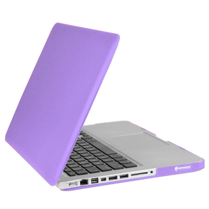 ENKAY for Macbook Pro 13.3 inch (US Version) / A1278 Hat-Prince 3 in 1 Frosted Hard Shell Plastic Protective Case with Keyboard Guard & Port Dust Plug(Purple) - MacBook Pro Cases by ENKAY | Online Shopping UK | buy2fix