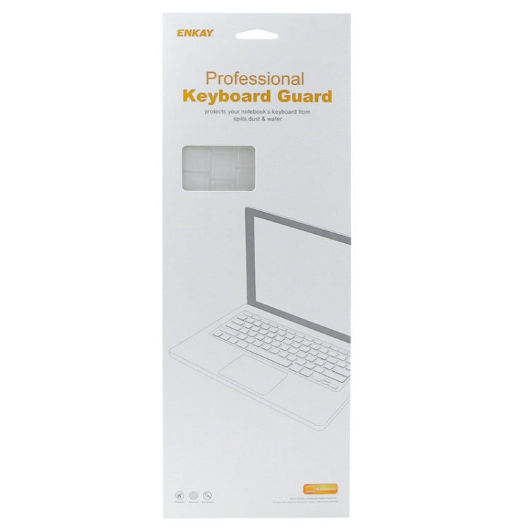 ENKAY for Macbook Pro 13.3 inch (US Version) / A1278 Hat-Prince 3 in 1 Frosted Hard Shell Plastic Protective Case with Keyboard Guard & Port Dust Plug(White) - MacBook Pro Cases by ENKAY | Online Shopping UK | buy2fix