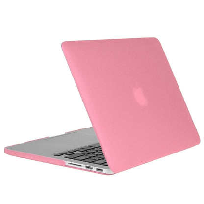 ENKAY for Macbook Pro Retina 15.4 inch (US Version) / A1398 Hat-Prince 3 in 1 Frosted Hard Shell Plastic Protective Case with Keyboard Guard & Port Dust Plug(Pink) - MacBook Pro Cases by ENKAY | Online Shopping UK | buy2fix