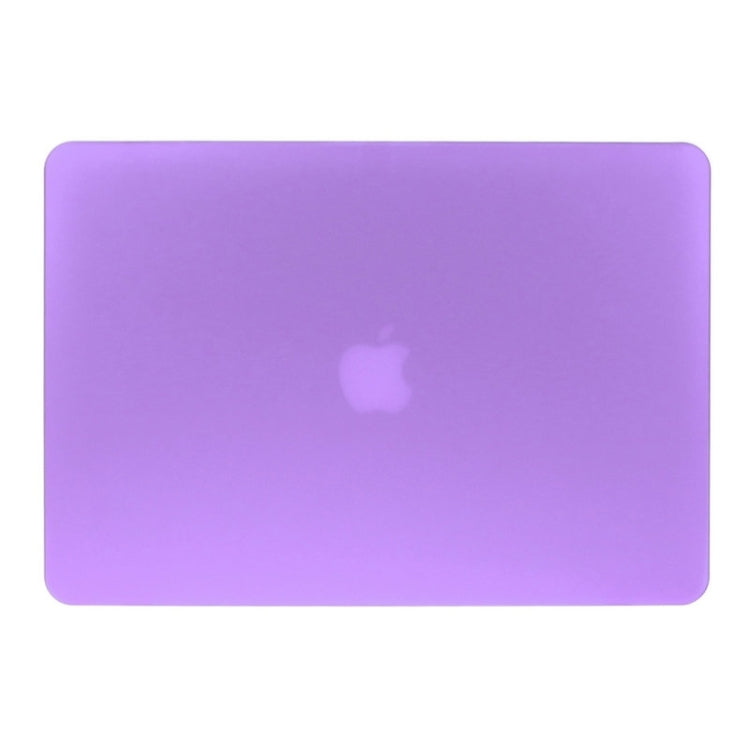 ENKAY for Macbook Pro Retina 15.4 inch (US Version) / A1398 Hat-Prince 3 in 1 Frosted Hard Shell Plastic Protective Case with Keyboard Guard & Port Dust Plug(Purple) - MacBook Pro Cases by ENKAY | Online Shopping UK | buy2fix