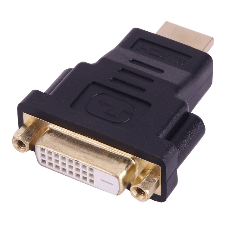 Gold Plated HDMI 19 Pin Male to DVI 24+1 Pin Female Adapter - Adapter by buy2fix | Online Shopping UK | buy2fix