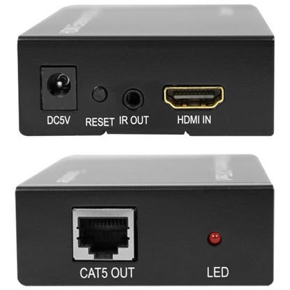Full HD 1080P HDMI To Extender Transmitter + Receiver over One 100m CAT5E / CAT6 (TCP/IP) - Amplifier by buy2fix | Online Shopping UK | buy2fix