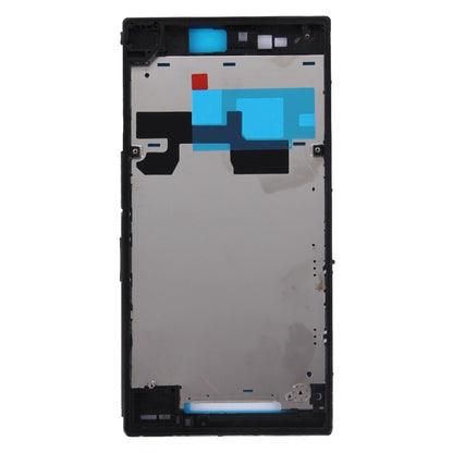 Front Housing LCD Frame Bezel Plate for Sony Xperia Z Ultra / XL39h / C6802(Black) - Frame Bezel Plate by buy2fix | Online Shopping UK | buy2fix