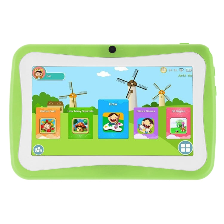 M755 Kids Education Tablet PC, 7.0 inch, 1GB+16GB, Android 5.1 Allwinner A33 Quad Core up to 1.3GHz, 360 Degree Menu Rotation, WiFi(Green) -  by buy2fix | Online Shopping UK | buy2fix