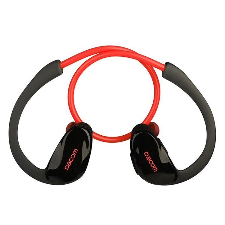 Dacom Athlete Sport Running Bluetooth Earphone Stereo Audio Headset with Mic(Red) - Bluetooth Earphone by buy2fix | Online Shopping UK | buy2fix