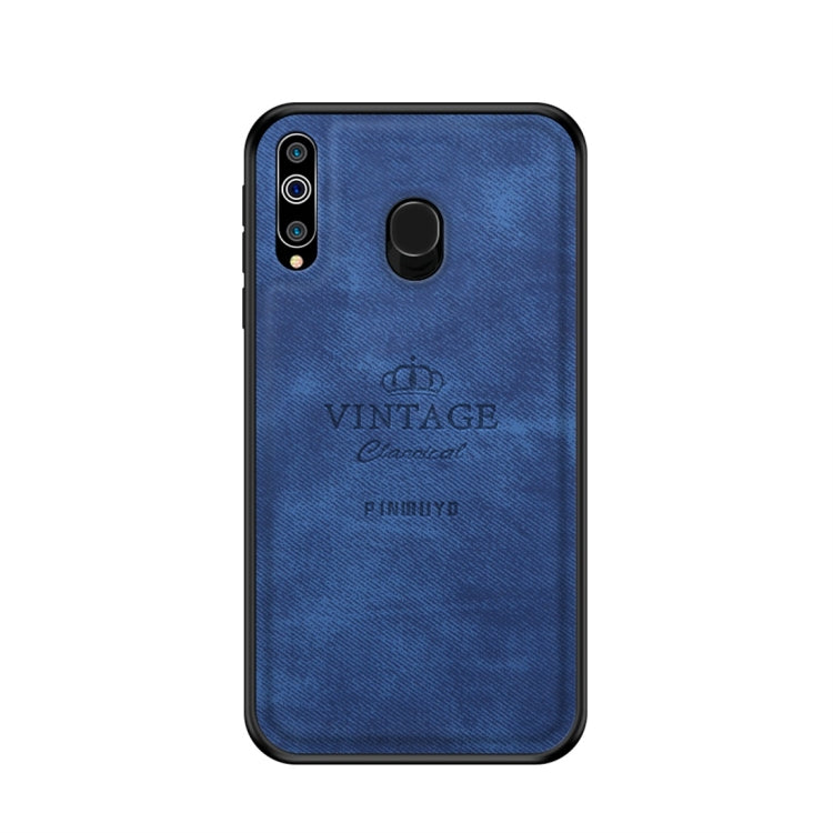 PINWUYO Shockproof Waterproof Full Coverage PC + TPU + Skin Protective Case for Galaxy M30 (Blue) - Galaxy Phone Cases by PINWUYO | Online Shopping UK | buy2fix