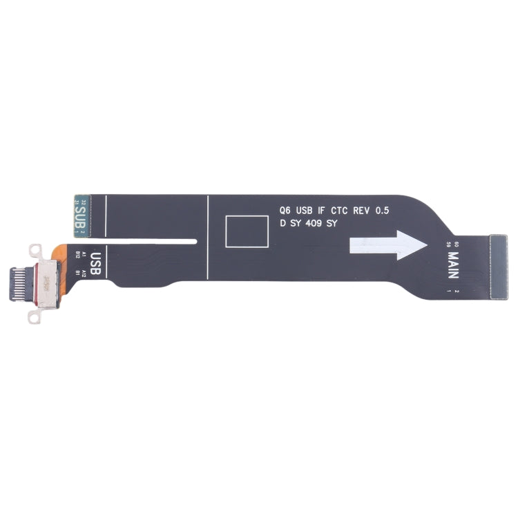 For Samsung Galaxy Z Fold6 SM-F956B Original Charging Port Flex Cable - Galaxy Z Series Parts by buy2fix | Online Shopping UK | buy2fix