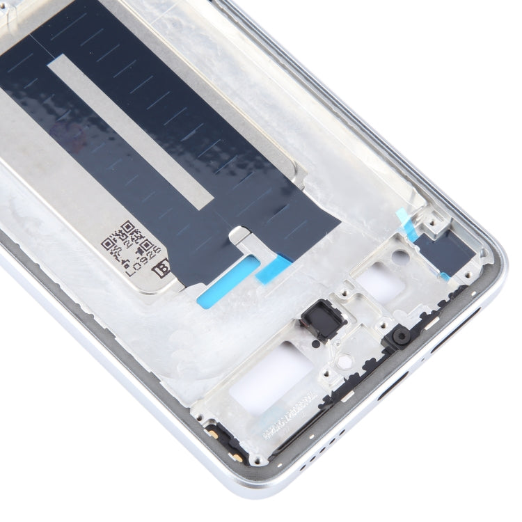 For Xiaomi Redmi K70E Original Front Housing LCD Frame Bezel Plate (Silver) - LCD Related Parts by buy2fix | Online Shopping UK | buy2fix