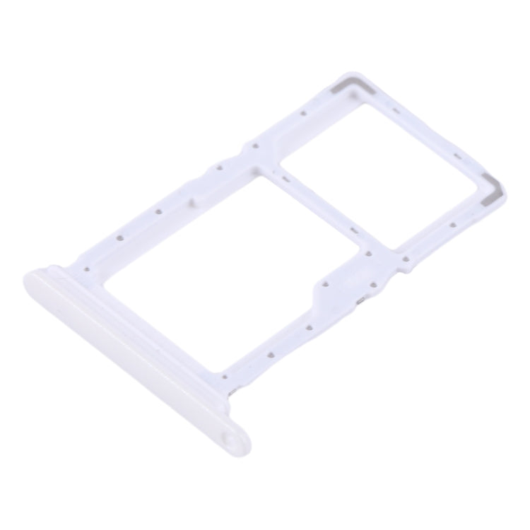 For Xiaomi Redmi Note 13 5G SIM Card Tray + SIM / Micro SD Card Tray (White) - Card Tray by buy2fix | Online Shopping UK | buy2fix