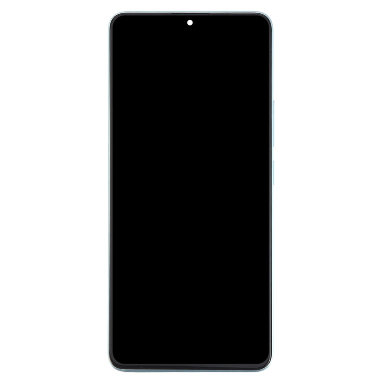 For Xiaomi Poco X6 Original AMOLED Material LCD Screen Digitizer Full Assembly with Frame (Blue) - LCD Screen by buy2fix | Online Shopping UK | buy2fix