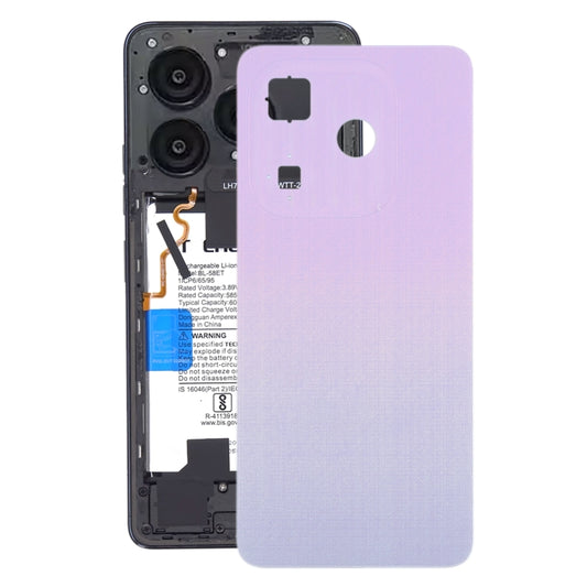For itel P55 Original Battery Back Cover(Purple) -  by buy2fix | Online Shopping UK | buy2fix