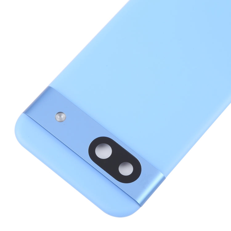 For Google Pixel 8a Original Battery Back Cover with Camera Lens Cover(Blue) - Back Cover by buy2fix | Online Shopping UK | buy2fix