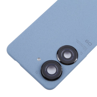 For Asus Zenfone 9 AI2202 Original Battery Back Cover with Camera Lens Cover(Blue) - Back Cover by buy2fix | Online Shopping UK | buy2fix