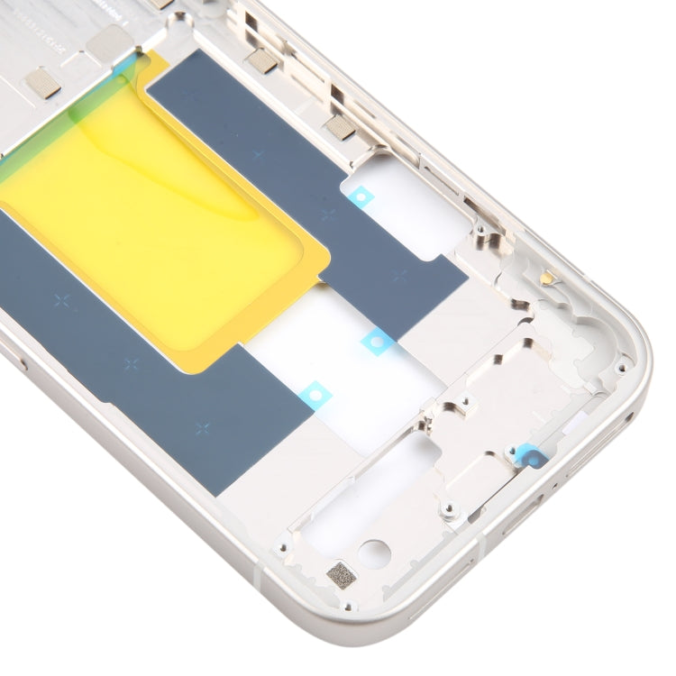 For Google Pixel 9 Original Front Housing LCD Frame Bezel Plate (Gold) - Frame Bezel Plate by buy2fix | Online Shopping UK | buy2fix