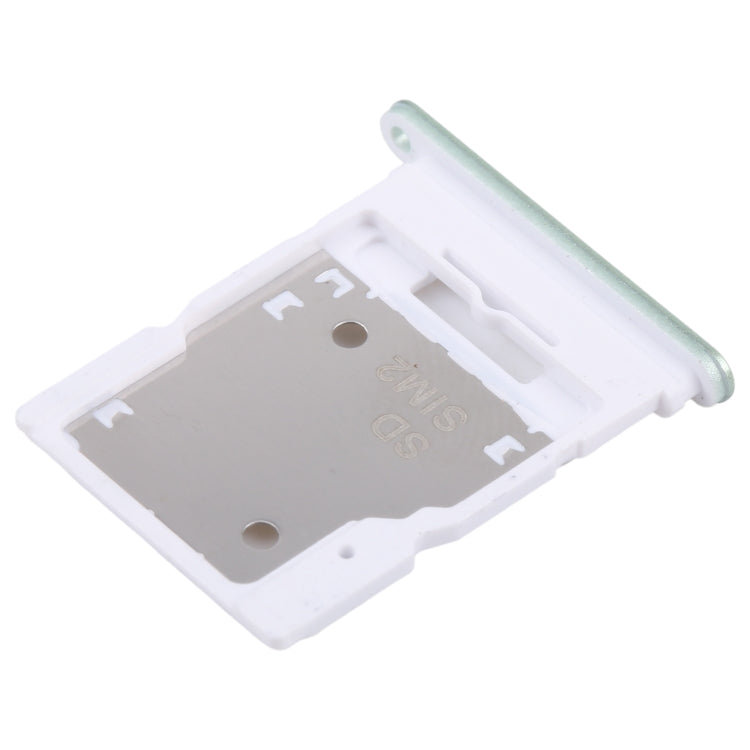 For Xiaomi Redmi 13 4G Original SIM Card Tray + SIM / Micro SD Card Tray (Green) - Card Tray by buy2fix | Online Shopping UK | buy2fix