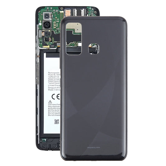 For Infinix Hot 9 X655 Original Battery Back Cover(Black) - Back Cover by buy2fix | Online Shopping UK | buy2fix