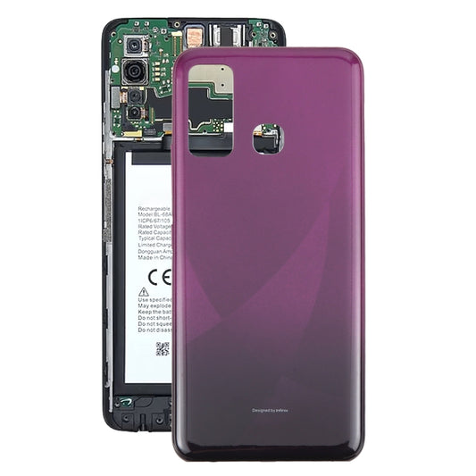 For Infinix Hot 9 X655 Original Battery Back Cover(Purple) - Back Cover by buy2fix | Online Shopping UK | buy2fix