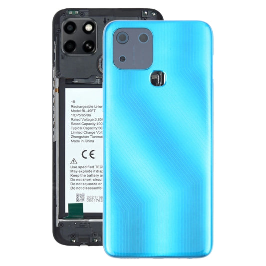 For Infinix Smart 6 X6511 Original Battery Back Cover(Blue) - Back Cover by buy2fix | Online Shopping UK | buy2fix