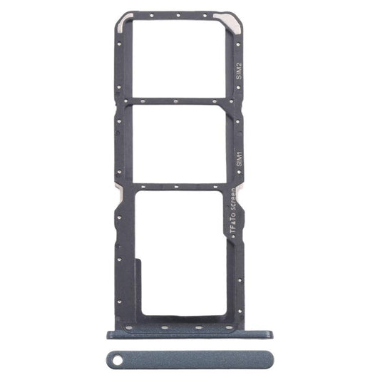 For Nokia G11 Original SIM Card Tray + SIM Card Tray + Micro SD Card Tray (Black) - Card Tray by buy2fix | Online Shopping UK | buy2fix